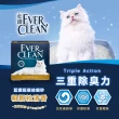【EverClean 藍鑽】粗顆粒清香結塊貓砂22.5lb-2入組(美規)
