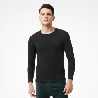 【BVD】2件組棉絨保暖圓領長袖衫(恆溫 蓄暖 柔軟)