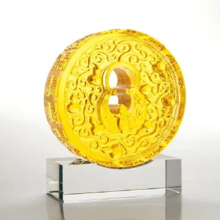 【tittot 琉園】福氣亨通(送禮/琉璃/禮物/玻璃/水晶/藝術品/擺飾/禮贈/企業/)