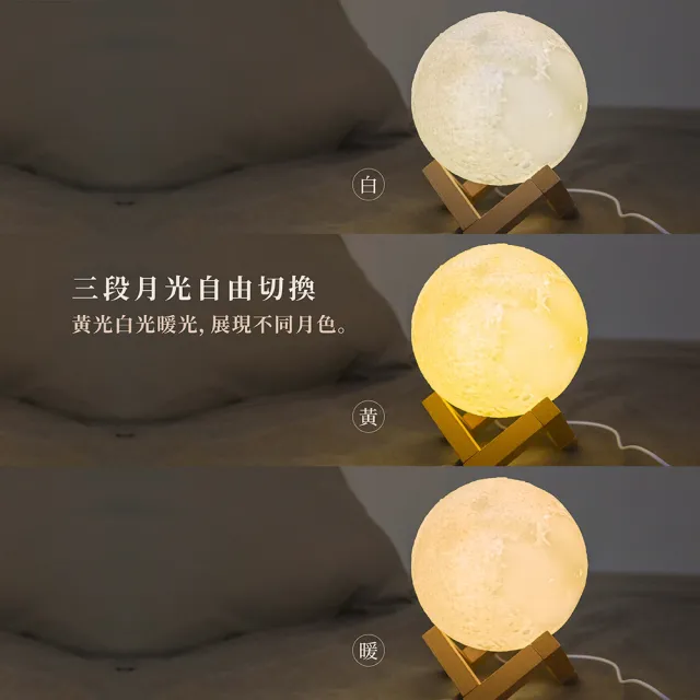 【指選好物】月球燈小夜燈(加濕器/LED燈/照明燈/裝飾燈/交換禮物/精油燈/香氛機)