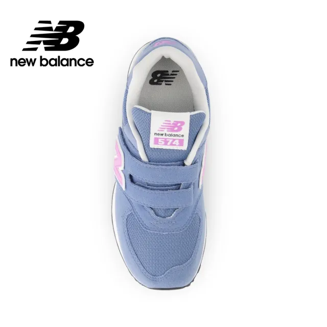 【NEW BALANCE】NB 童鞋_男童/女童_藍粉色_PV574SGK-W