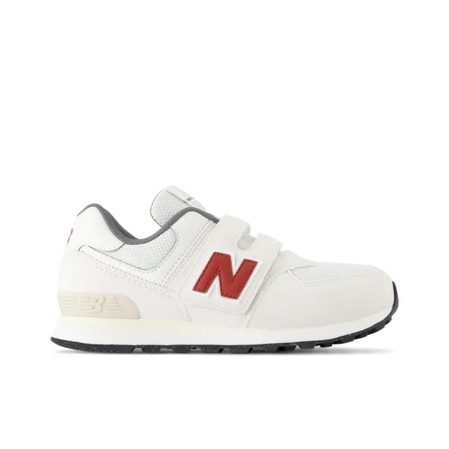 【NEW BALANCE】NB 童鞋_男童/女童_杏白紅_PV574SRO-W