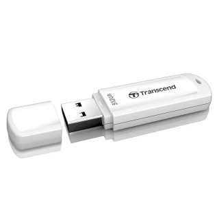 【Transcend 創見】JetFlash730 USB3.1 512GB 隨身碟-典雅白(TS512GJF730)