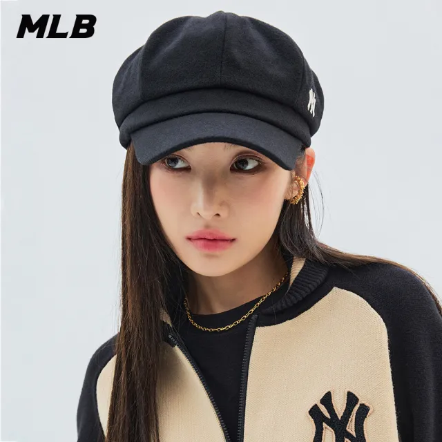 【MLB】羊毛報童帽 紐約洋基隊(3ACB00336-50BKS)