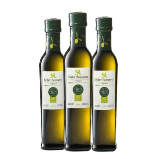 【莎蘿瑪】西班牙有機冷壓初榨橄欖油(250ml*3瓶)