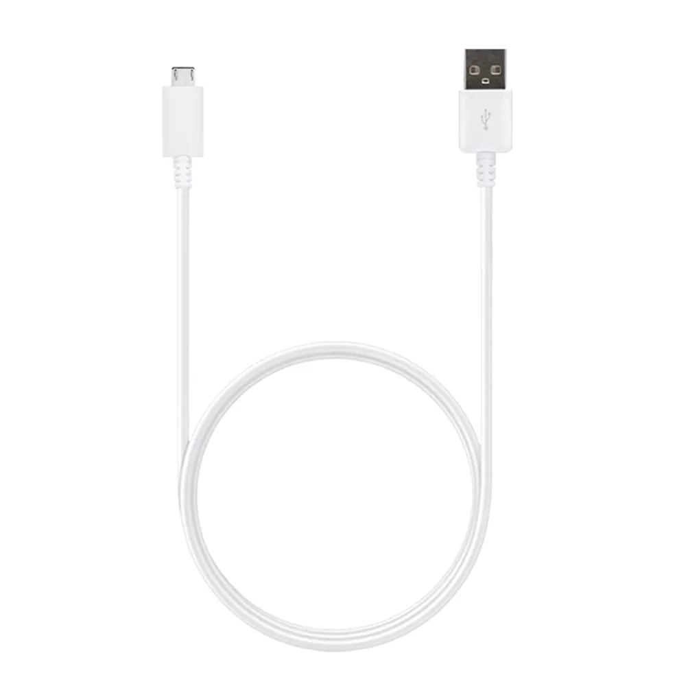 【SAMSUNG】2入 三星製造 白色新版 Micro USB 充電線-1m(袋裝)