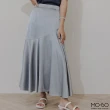 【MO-BO】波光粼粼不規則緞面長裙(Nikki小閃聯名款)