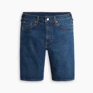 【LEVIS】男款 上寬下窄 405牛仔短褲 / 深藍基本款 熱賣單品 39864-0022