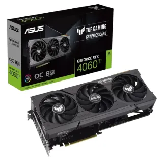 【ASUS 華碩】TUF Gaming GeForce RTX 4060 Ti 8GB GDDR6 OC超頻版 顯示卡