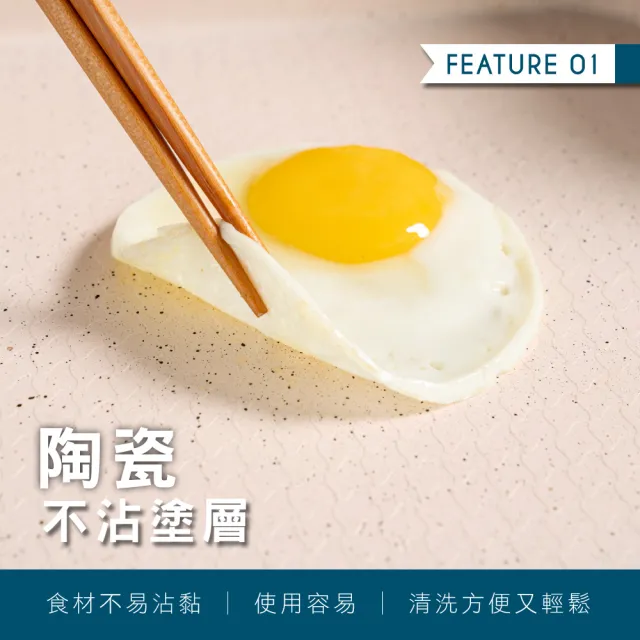 【KINYO】多功能陶瓷電烤盤(MOMO獨家專賣BP-33)