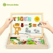 【GoryeoBaby】動物黑板拼拼樂(蒙特梭利 教具、益智遊戲、益智拼圖、玩具)