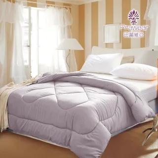 【Prawear 巴麗維亞】頂級雙人石墨烯(續熱速暖機能發熱冬被6*7尺2入超值組  棉被/冬被)