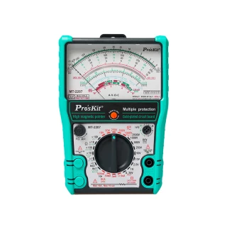 【ProsKit寶工】指針型防誤測三用電錶(MT-2207)
