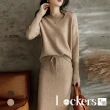 【Lockers 木櫃】秋冬時尚毛衣套裝裙子 L112112004(套裝裙子)