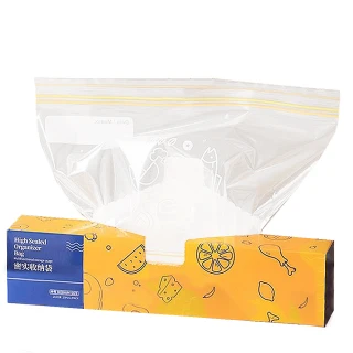 【AHOYE】抽取式食物密封袋 30個-28*27cm(保鮮袋 食物保鮮袋)
