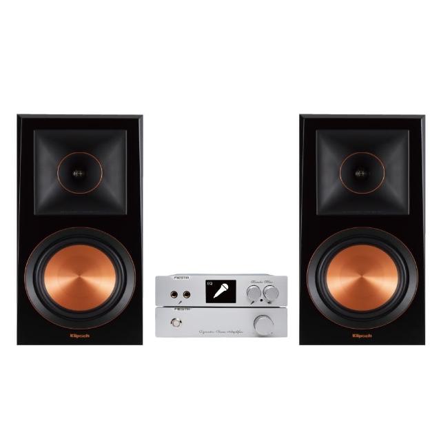 【Klipsch】RP-600M 書架式喇叭 卡拉OK組(+Fiesta混音機+100W擴大機)