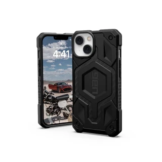 【UAG】iPhone 13/14 MagSafe 頂級版耐衝擊保護殼-碳黑(UAG)