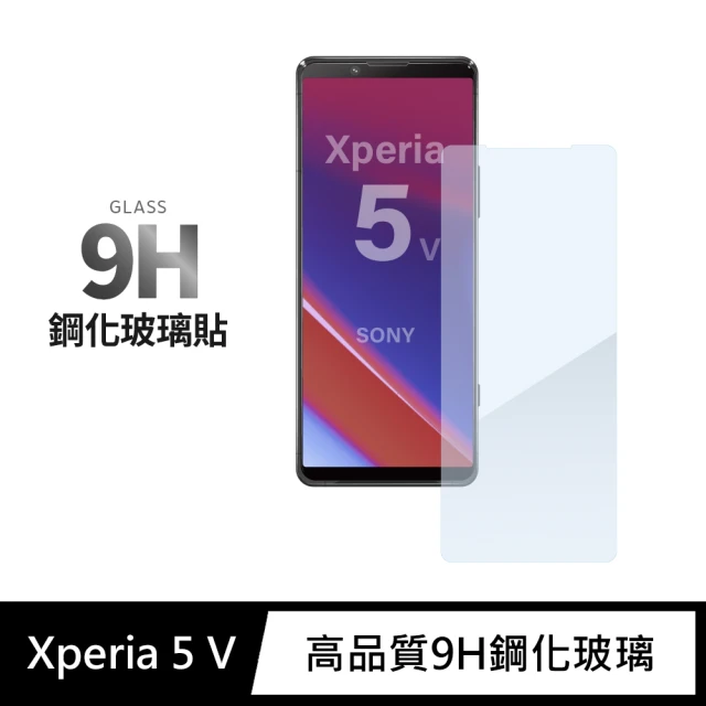 General SONY Xperia 5 V 保護貼 玻璃貼 未滿版9H鋼化螢幕保護膜