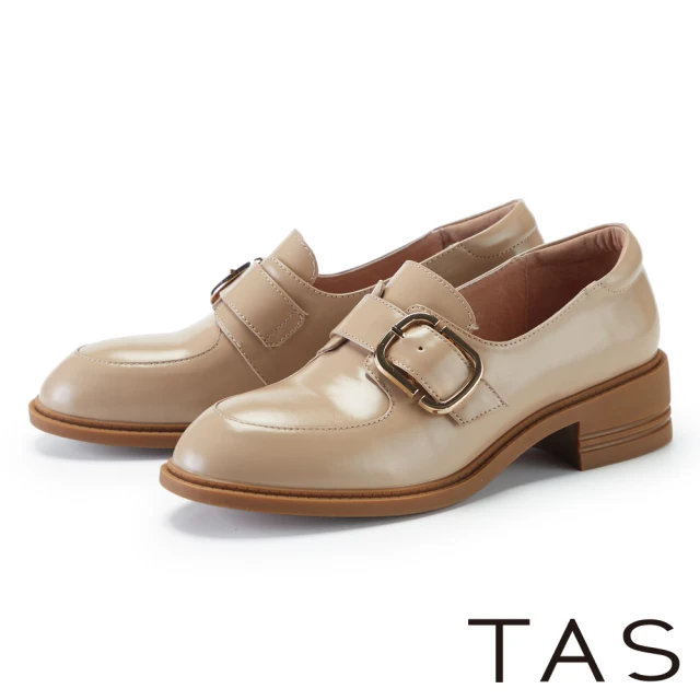 TAS 百搭素面柔軟羊皮中跟短靴(可可)好評推薦