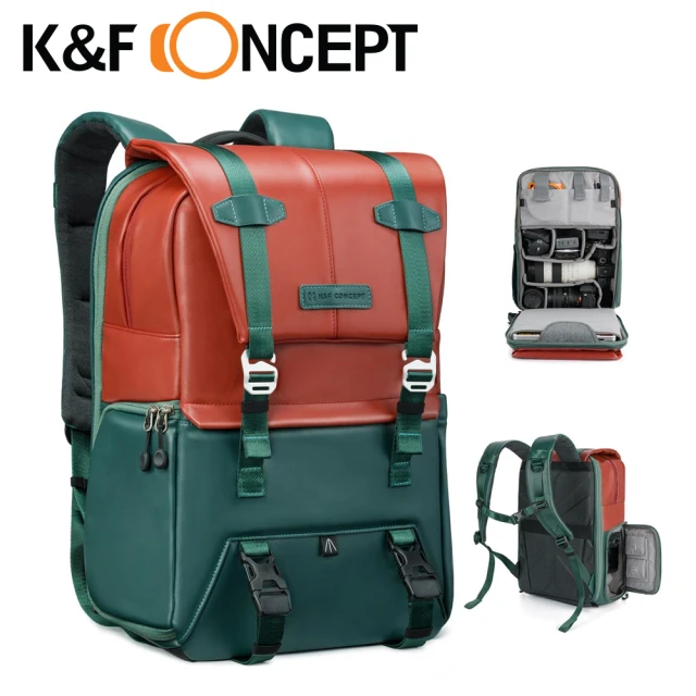 K&F ConceptK&F Concept BETA 專業攝影單眼相機雙肩後背包20L 撞色綠(KF13.087AV8)