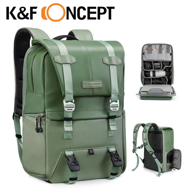 K&F ConceptK&F Concept BETA 專業攝影單眼相機雙肩後背包20L 嫩淺綠(KF13.087AV9)