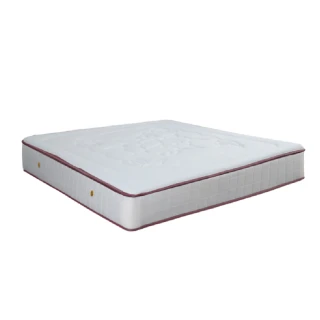 【YUDA 生活美學】超級床墊〈乳膠+硬式蜂巢獨立筒〉加大6尺 二線獨立筒床墊/老人床墊/彈簧床墊