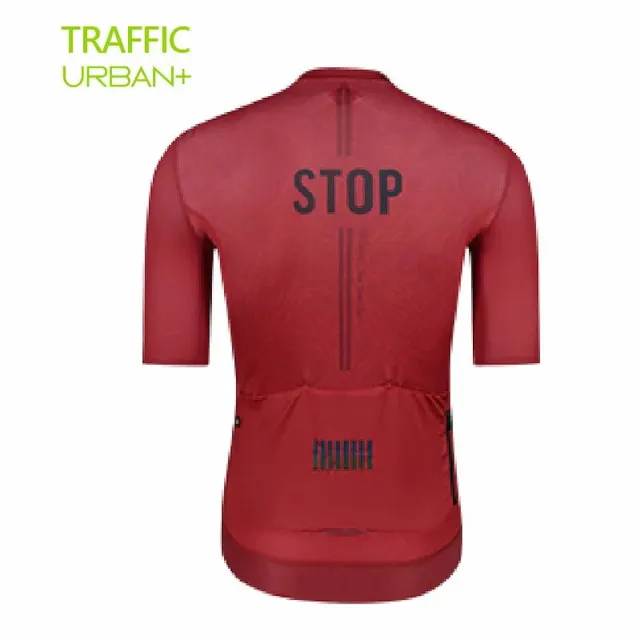 【MONTON】STOP紅色女款短上衣(女性自行車服飾/短袖車衣/短車衣/單車服飾)