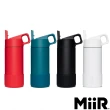【MiiR】雙層真空 保溫/保冰 防漏吸管 兒童水壺 保溫杯(時尚白 保溫瓶)
