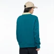 【JEEP】女裝 品牌LOGO立體貼布繡大學T(綠色)