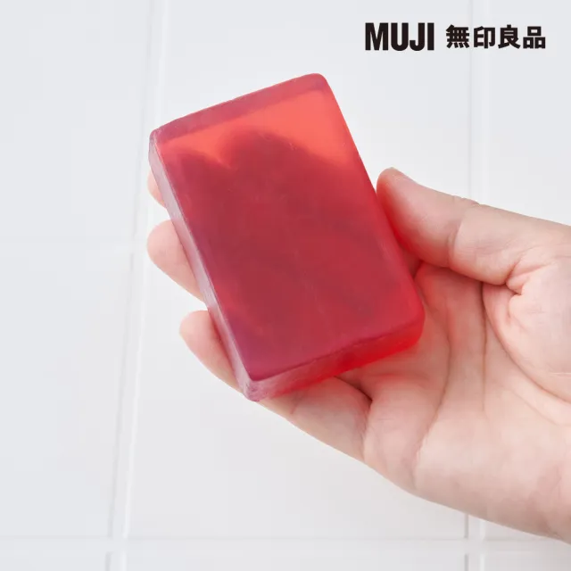 【MUJI 無印良品】甘油皂/花香 100g