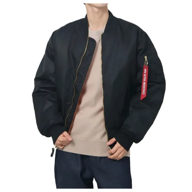 Alpha Industries】MA-1 FLIGHT JACKET 經典款軍風舖棉飛行外套夾克