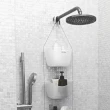 【UMBRA】Bask吊掛式浴室瀝水置物籃3入(浴室收納架 瓶罐置物架)