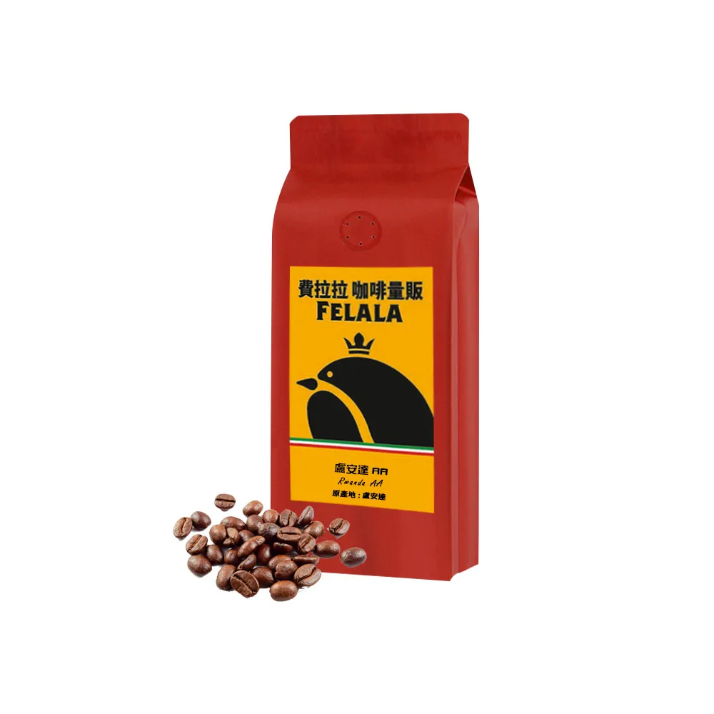 【Felala 費拉拉】中深烘焙 肯亞AA 咖啡豆 3磅(買三送三 肯亞咖啡明而迷人的酸香特色)
