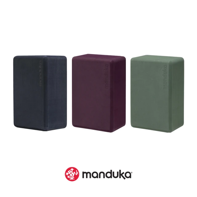 【Manduka】Recycled Foam Block 環保瑜珈磚 50D - 多色可選(EVA瑜珈磚)