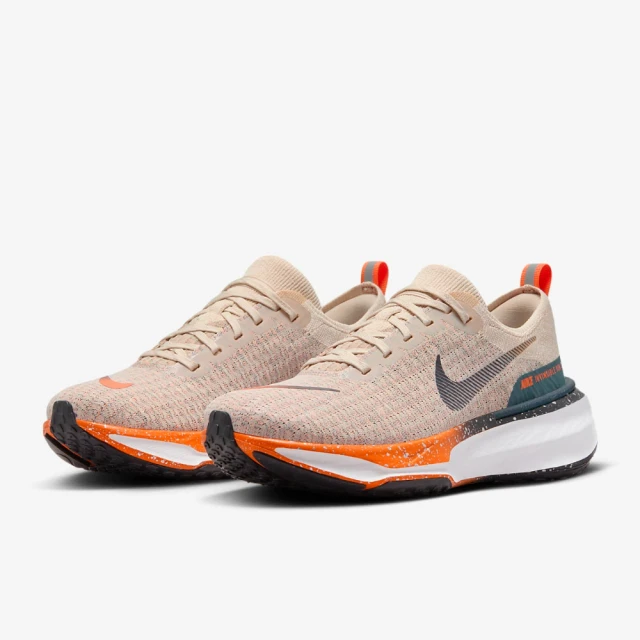 NIKE 耐吉NIKE 耐吉 慢跑鞋 男鞋 運動鞋 緩震 ZOOMX INVINCIBLE RUN FK3 燕麥色 FQ8720-140