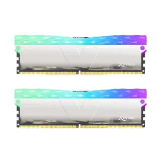 【v-color 全何】MANTA XPRISM RGB DDR5 7200 32GB kit 16GBx2(桌上型超頻記憶體)