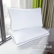 【BELLE VIE】MIT台灣製 3D立體彈力飯店專用羽絲絨枕(45x75cm)