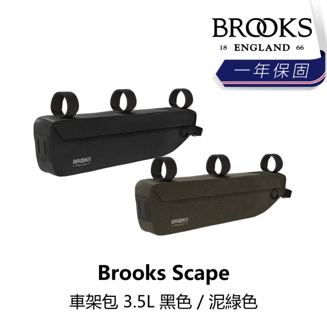 BROOKS Scape 車架包 3.5L 黑色/泥綠色(B