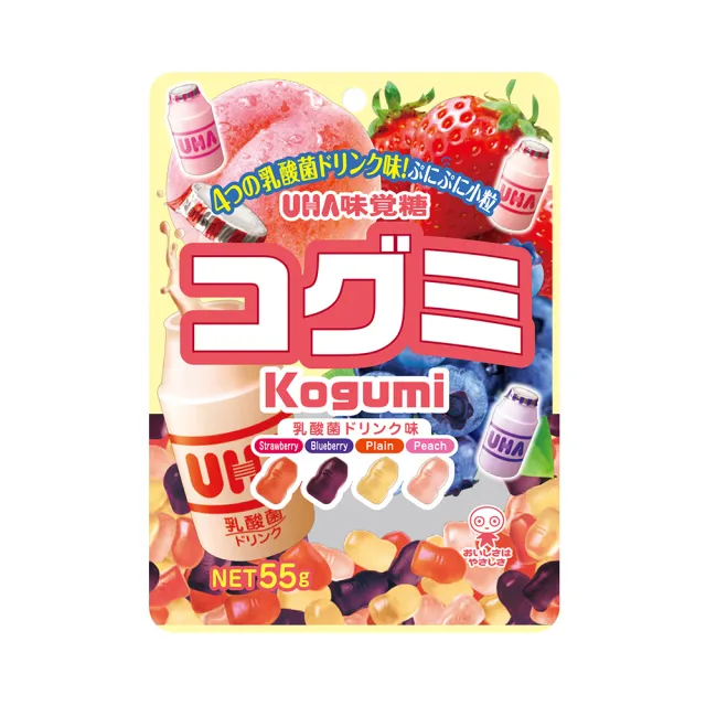 【UHA味覺糖】酷Q彌55g(水果/綜合汽水)