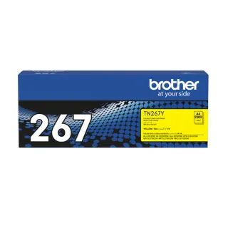 【brother】TN-267Y 原廠高容量黃色碳粉匣(適用機型：HL-L3270CDW/MFC-L3750CDW)