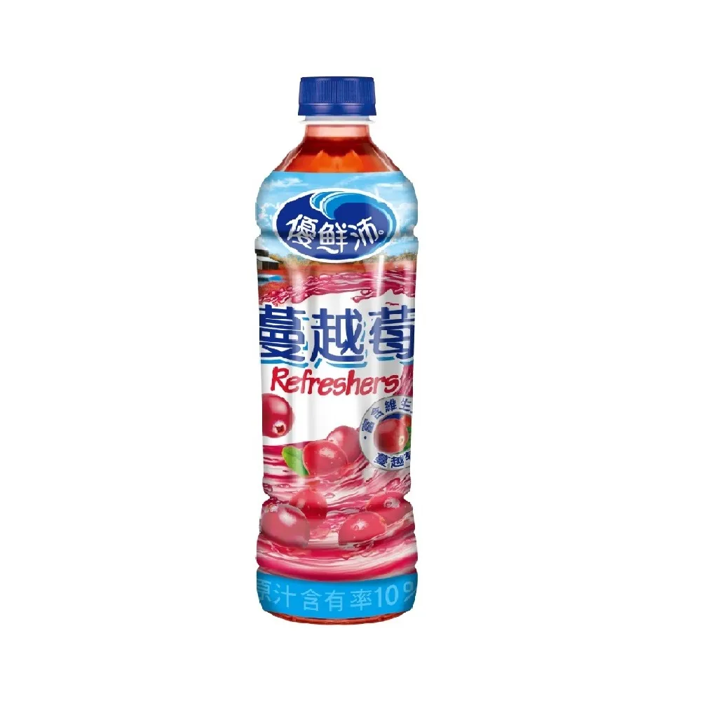 【優鮮沛】蔓越莓綜合果汁 500mlx4入/組