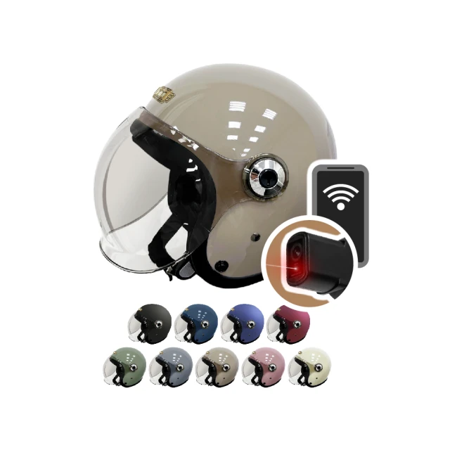 iMiniiMini iMiniDV X4 泡泡鏡 復古騎士帽 安全帽 行車記錄器(1080P 記錄器 3/4罩式 快拆 攝影)
