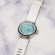 【ISSEY MIYAKE 三宅一生】W mini系列 湖水藍日曆手錶-39mm(VD75-0030G NYAB703Y)