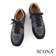 【SCONA 蘇格南】輕樂活舒適休閒鞋(黑色 7396-1)