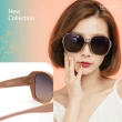 【ALEGANT】淡雅輕時尚漸層方框全罩式寶麗來偏光墨鏡/外掛式UV400太陽眼鏡-3色(台灣製造/包覆式)