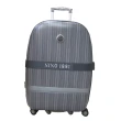 【NO 1881 NI】21吋行李箱台灣製造品質保證加大容量固束帶(三段式鋁合金拉桿附海關鎖雙加寬飛機輪)