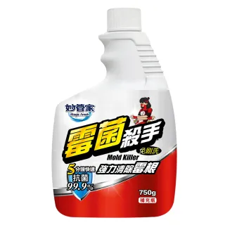 【妙管家】霉菌殺手去霉劑補充瓶(750g)