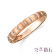 【Emperor Diamond 京華鑽石】18K玫瑰金 共0.06克拉 鑽石戒指 對戒 女戒 心之印記(對戒 女款)