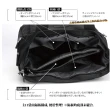 【Sayaka 紗彌佳】肩背包 手提包 日本大容量輕量 防潑水寬口肩背包手提包(背帶可拆可調 斜背包 托特包)