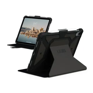 【UAG】iPad 10.9吋都會款耐衝擊保護殼-黑(UAG)